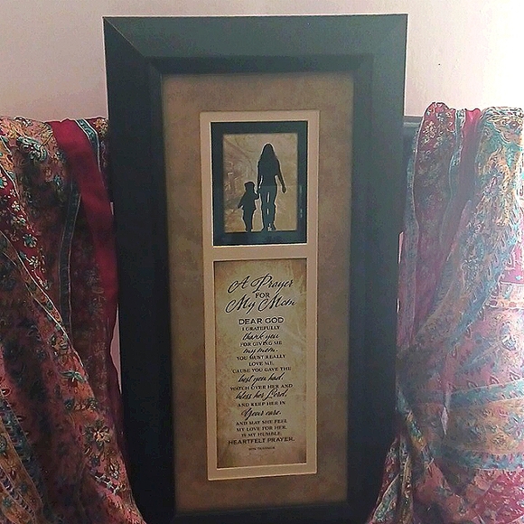 DEXSA "PRAYER FOR MY MOM" WOOD FRAME WALL PLAQUE * BRAND NEW AND IN ORIGINAL BOX - Picture 10 of 10